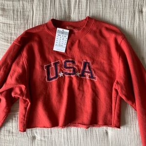 Cropped Brandy Melville Sweatshirt